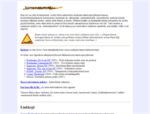 Tablet Screenshot of kotistudionurkka.muualla.net